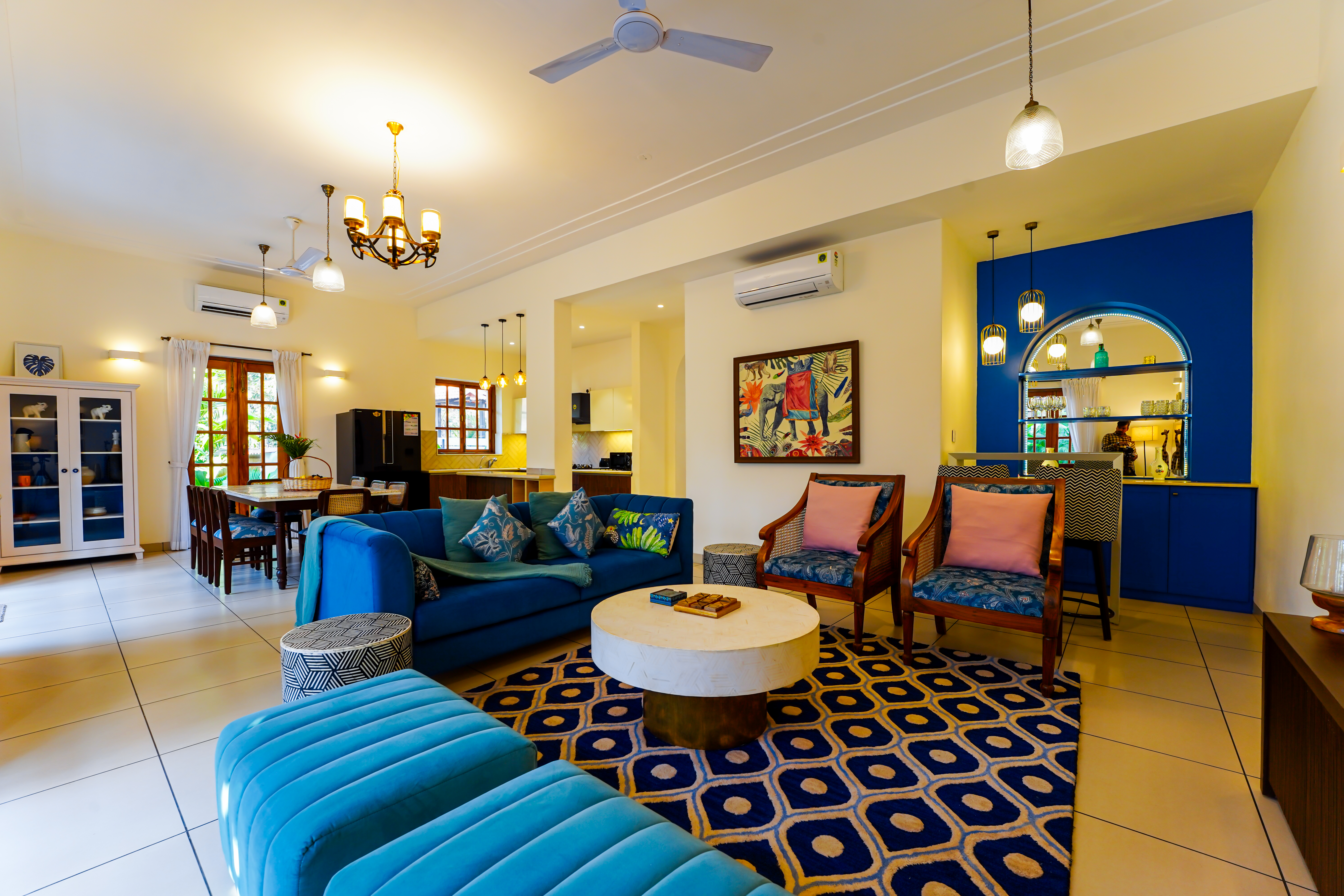 Villa Paraíso | Luxe Pet-friendly 4-BHK Villa With Pvt Pool, Bar, Lift & Scenic Hill Vistas
